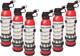Small Fire Extinguisher for Home & Car (6Pack, 1.32Lb Each) Portable Dry Chemi