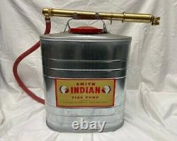 Smith Indian Fire Pump Tank Backpack Fire Extinguisher with Wand Utica New York