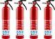 Standard Home Fire Extinguisher, Red 4pk