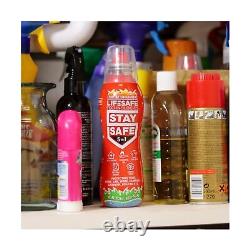 StaySafe 5-in-1 Fire Extinguisher, 5-Pack For Home, Kitchen, Car. FMBI Sales