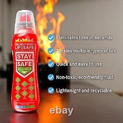 StaySafe All-in-1 Fire Extinguisher, 3-Pack For Home, Kitchen, Car, Garage