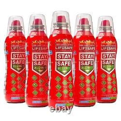 StaySafe All-in-1 Fire Extinguisher, 5-Pack for Home, Kitchen, Car, Garage