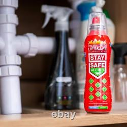 StaySafe All-in-1 Portable Fire Extinguishing Spray By LifeSafe Technologies C