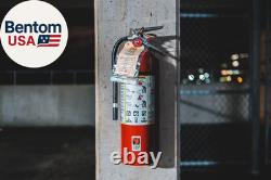 Strike First ABC Fire Extinguisher 5 Lb 3A10BC Dry Chemical, Pressure Gauge