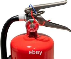 Strike First ABC Fire Extinguisher 5 lb 3A10BC Dry Chemical, Pressure Gaug