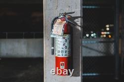 Strike First ABC Fire Extinguisher 5 lb 3A10BC Dry Chemical, Pressure Gaug