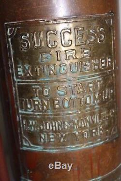 Success Copper Fire Extinguisher New York