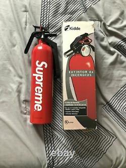 Supreme Kidde Fire Extinguisher S/S 2015 DSWT Authentic New