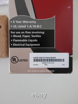 Supreme x Kidde Fire Extinguisher Red Box Logo SS15 Brand New