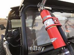 TEK208 Quick Release Fire extinguisher 2.00 Roll Bar mount (Black Anodized)