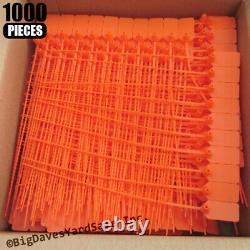 Tamper Seals 1000 Orange Seals, Made for Fire Extinguisher, First Aid Kits etc