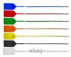 Tamper Seals 1000 White Seals, Made for Fire Extinguisher, First Aid Kits etc