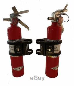 Tek208 Quick Release Fire extinguisher 1.25 Roll Bar mount (Black Anodized)