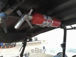 Tek208 Quick Release Fire extinguisher 1.25 Roll Bar mount (Black Anodized)