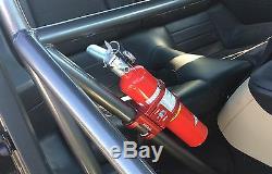 Tek208 Quick Release Fire extinguisher 1.75 Roll Bar mount (Red Anodized)