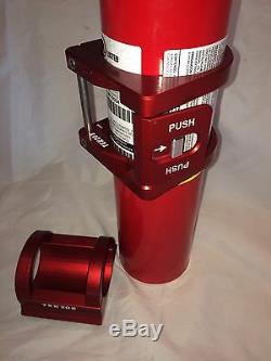 Tek208 Quick Release Fire extinguisher 1.75 Roll Bar mount (Red Anodized)