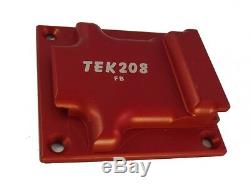 Tek208 Quick Release Fire extinguisher Flat base mount (Red Anodized)