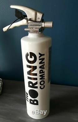 The Boring Company Fire Extinguisher NEVER OPENED SOLD OUT Limited Edition