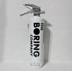 The Boring Company Fire Extinguisher Never Opened