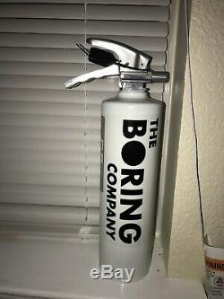 The Boring Company Fire Extinguisher Rare Hard To Find