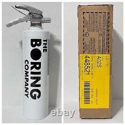 The Boring Company Fire Extinguisher SEALED for Not-A-Flamethrower Elon Musk New