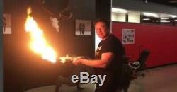 The Boring Company NOT A FLAMETHROWER & Fire Extinguisher Elon Musk UNOPENED NEW