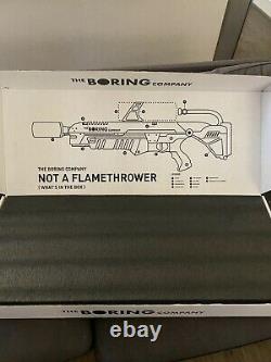 The Boring Company Not A Flamethrower With Fire Extinguisher Looks Brand New