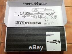 The Boring Company Not-a-Flamethrower & Fire Extinguisher Collectible Never Used