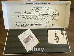 The Boring Company not a Flamethrower, Fire Extinguisher, Boring Hat! New