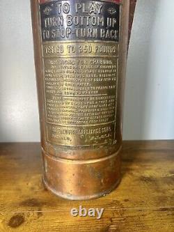 The Buffalo New York Fire Antique Copper Brass Fire Extinguisher 1910s