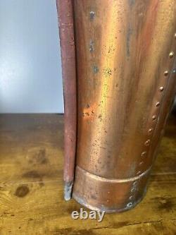 The Buffalo New York Fire Antique Copper Brass Fire Extinguisher 1910s