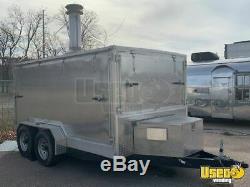 Turnkey State-of-the-Art 2017 8' x 12.5' Wood-Fired Pizza Trailer for Sale in Oh