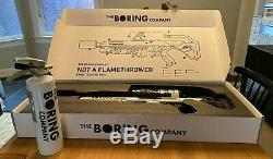 UNUSED The Boring Company Not A Flamethrower + Fire Extinguisher by Elon Musk