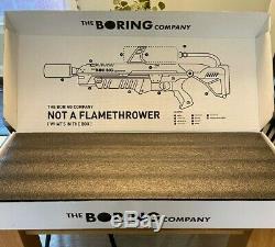 UNUSED The Boring Company Not A Flamethrower + Fire Extinguisher by Elon Musk
