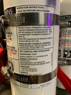 UTV Fire Extinguisher with Quick Release Mount Polaris Razor Can AM X3 WHITE