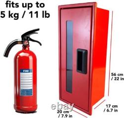 Universal Fire Extinguisher Cabinet Storage and Brackets Fire Emergency Set