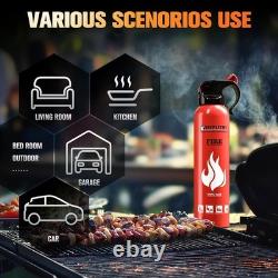Upgraded 8-IN-1 Fire Extinguisher for Home Vehicle Car Kitchen Boat, Small Fire