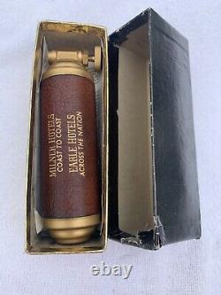 VINTAGE Milner / Earle Hotels MIGHTY MIDGET C. B. Fire Extinguisher Antique RARE