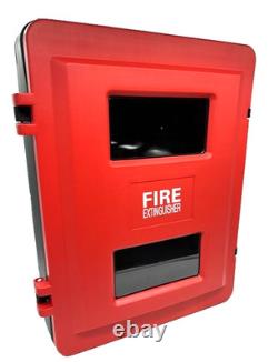 Victory Double Plastic Fire Extinguishers Cabinet For 10LB & 20LB Extinguishers