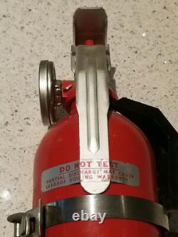 Vintage 1972 Dry Chemical Fire Extinguisher COLLECTIBLE Item