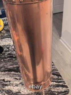 Vintage AJAX Fire Extinguisher Safety Co. New York Copper Rivet Brass