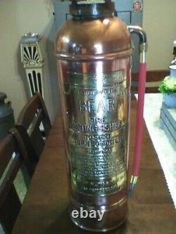 Vintage Antique Fire Extinguisher Hose! AWESOME! 3 HOSES! RED