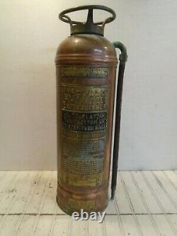 Vintage Buffalo Fire Extinguisher New York Central Lines Copper