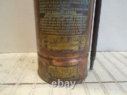 Vintage Buffalo Fire Extinguisher New York Central Lines Copper