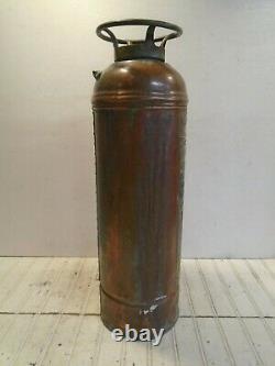 Vintage Buffalo Fire Extinguisher New York Central Lines Copper