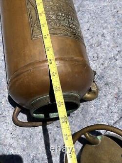 Vintage Foamite Fire Foam Extinguisher American Smothers Company New York