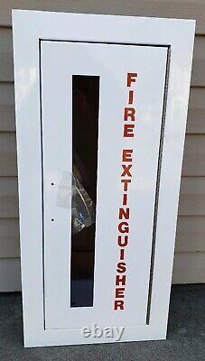 Vintage NOS Fire Extinguisher Cabinet 100 Series Industrial Man Cave Collectible