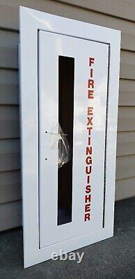 Vintage NOS Fire Extinguisher Cabinet 100 Series Industrial Man Cave Collectible