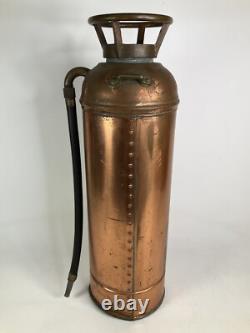 Vintage The Columbia Defense Fire Corp Fire Extinguisher 24 Tall New York EMPTY