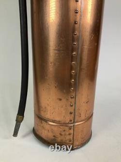 Vintage The Columbia Defense Fire Corp Fire Extinguisher 24 Tall New York EMPTY